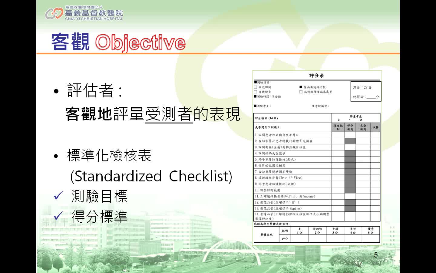 1120421醫事OSCE教案執行與經驗分享